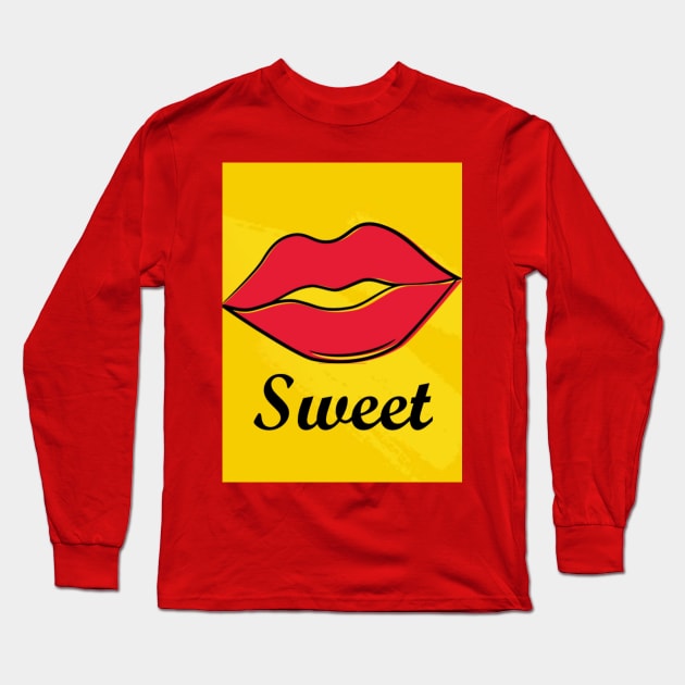 Sweet Long Sleeve T-Shirt by ReelMcCoyz